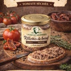 Rillettes de bœuf tomate séchée